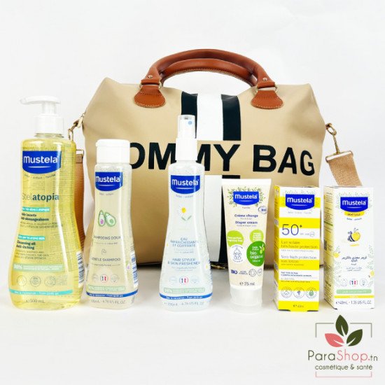 MUSTELA SAC BEBE MOMMY BAG 6 PRODUITS MUSTELA SAC BEBE MOMMY BAG 6 PRODUITS