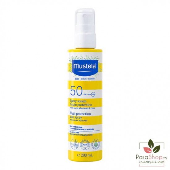 MUSTELA SPRAY SOLAIRE SPF50 200ML MUSTELA SPRAY SOLAIRE SPF50 200ML