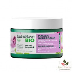 NAT&NOVE BIO MASQUE NOURRISSANT - Cheveux très secs, bouclés ou frisés 300ML NAT&NOVE BIO MASQUE NOURRISSANT - Cheveux très secs, bouclés ou frisés 300ML