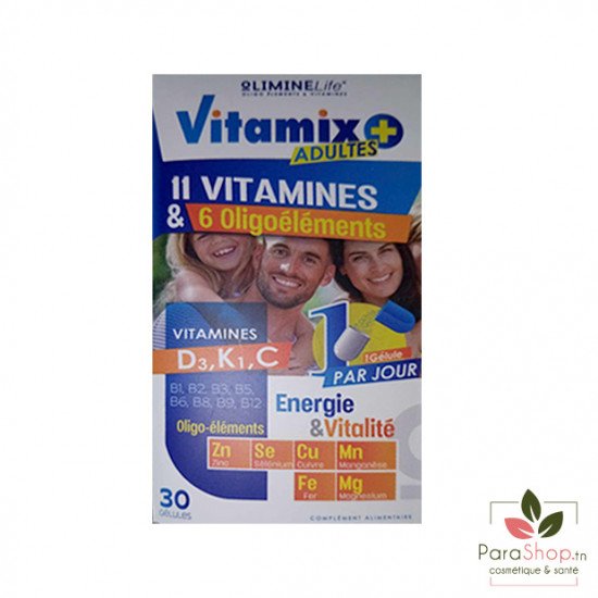 NATURALIUM VITAMIX PLUS 30 GELLULES