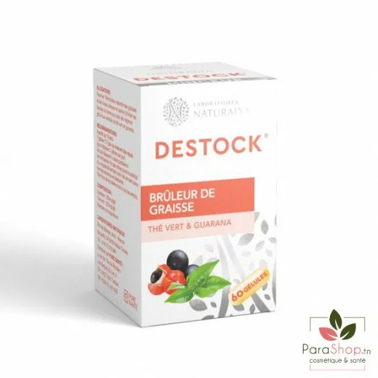 NATURALYA DESTOCK BRULEUR DE GRAISSES 60 Gelules