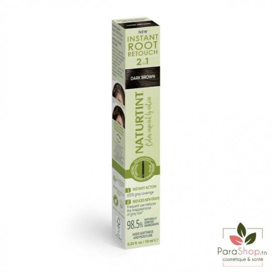 NATURTINT Instant Root Retouch 2 in 1 10ML - Brun Fonce NATURTINT Instant Root Retouch 2 in 1 10ML - Brun Fonce