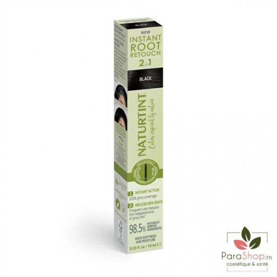 NATURTINT Instant Root Retouch 2 in 1 10ML - Black NATURTINT Instant Root Retouch 2 in 1 10ML - Black