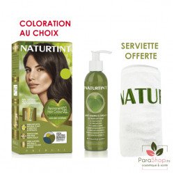NATURTINT PACK Coloration Permanente Au Choix + CC Cream Anti Age + Serviette Offerte