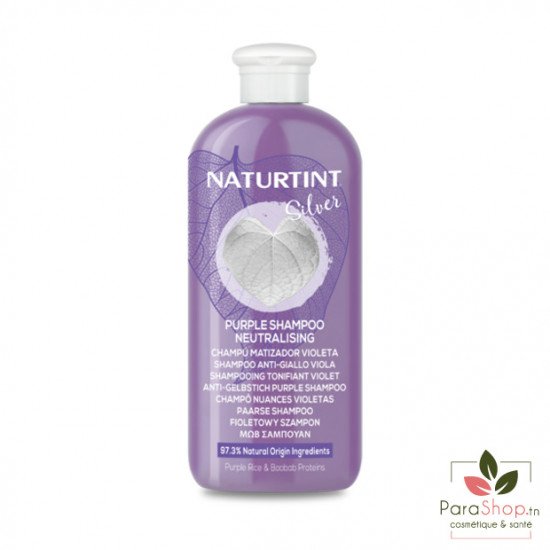 NATURTINT SILVER SHAMPOOING NEUTRALISANT 330ML