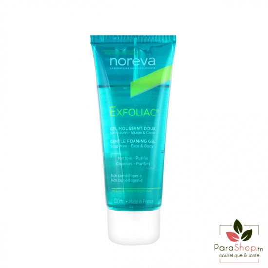 NOREVA EXFOLIAC GEL MOUSSANT DOUX 100ML