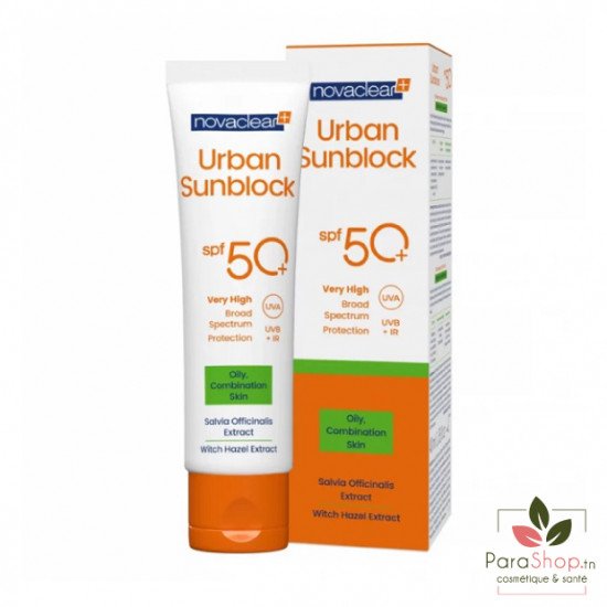 NOVACLEAR URBAN SUNBLOCK OILY SKIN SPF50+ 40ML