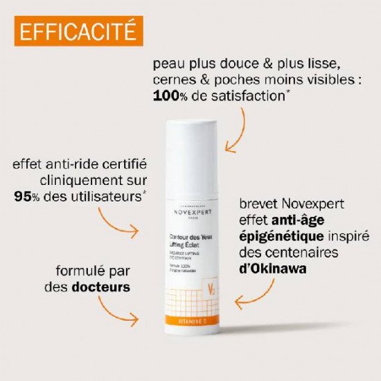 NOVEXPERT Contour des Yeux Lifting Eclat 15ML