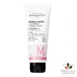 NOVEXPERT MASQUE DETOX A LA CREME D'ARGILE ROSE 75ML NOVEXPERT MASQUE DETOX A LA CREME D'ARGILE ROSE 75ML