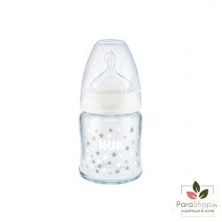 Nuk First Choice 0-6m Biberon Verre 120ML Nuk First Choice 0-6m Biberon Verre 120ML