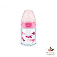 Nuk First Choice 0-6m Biberon Verre 120ML Nuk First Choice 0-6m Biberon Verre 120ML
