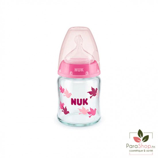 Nuk First Choice 0-6m Biberon Verre 120ML