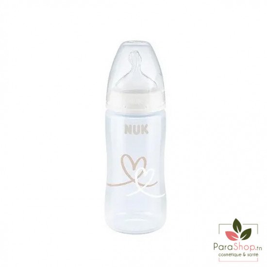 NUK First choice Biberon Temperature controle 0-6M 300ML	