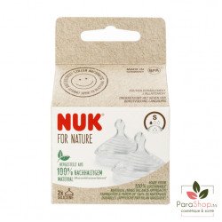 NUK FOR NATURE 2 TETINES 0-6M S NUK FOR NATURE 2 TETINES 0-6M S