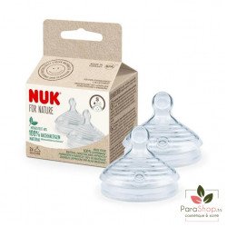 NUK FOR NATURE 2 TETINES 0-6M S NUK FOR NATURE 2 TETINES 0-6M S