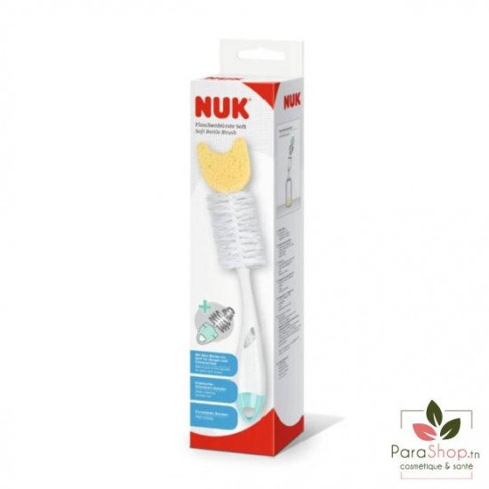 NUK Goupillon 2 en 1 avec éponge NUK Goupillon 2 en 1 avec éponge