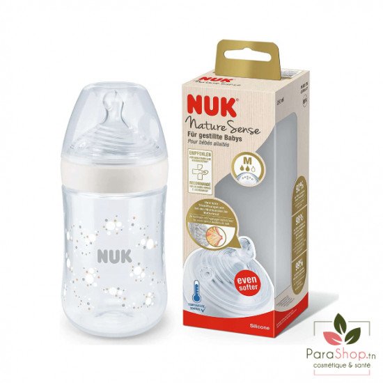 NUK NATURE SENSE BIBERON M 260ML