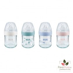 NUK NATURE SENSE BIBERON VERRE 120ML NUK NATURE SENSE BIBERON VERRE 120ML
