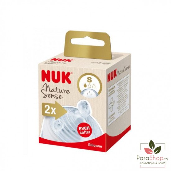 NUK NATURE SENSE TETINE S 2Pcs	