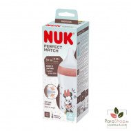NUK PERFECT MATCH BIBERON EN SILICONE M MICKEY 260ML	