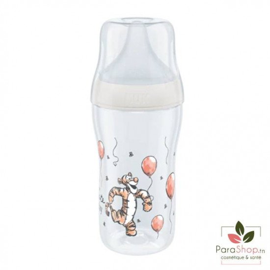 NUK PERFECT MATCH BIBERON EN SILICONE M WINNIE 260ML NUK PERFECT MATCH BIBERON EN SILICONE M WINNIE 260ML