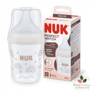 NUK PERFECT MATCH BIBERON EN SILICONE S 150ML	 NUK PERFECT MATCH BIBERON EN SILICONE S 150ML