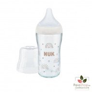 NUK PERFECT MATCH BIBERON EN SILICONE M 260ML	 NUK PERFECT MATCH BIBERON EN SILICONE M 260ML