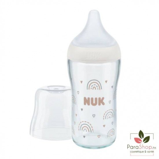NUK PERFECT MATCH BIBERON EN SILICONE M 260ML NUK PERFECT MATCH BIBERON EN SILICONE M 260ML