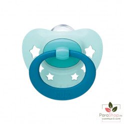 NUK Signature Sucette en Silicone 0-6M NUK Signature Sucette en Silicone 0-6M