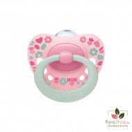 NUK Signature Sucette en Silicone 6-18M NUK Signature Sucette en Silicone 6-18M