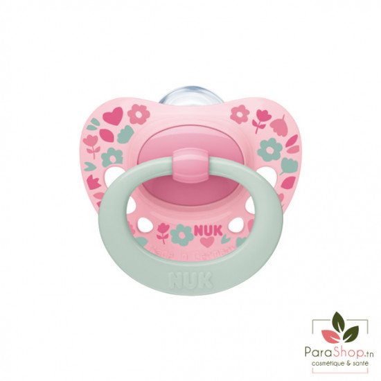 NUK Signature Sucette en Silicone 6-18M