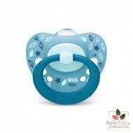NUK Signature Sucette en Silicone 6-18M NUK Signature Sucette en Silicone 6-18M