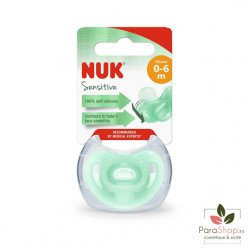 NUK SUCETTE SENSITIVE + BOITE 0-6M NUK SUCETTE SENSITIVE + BOITE 0-6M