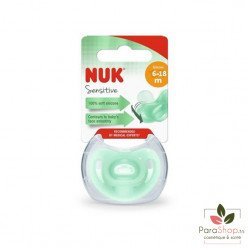 NUK SUCETTE SENSITIVE + BOITE 6-18M NUK SUCETTE SENSITIVE + BOITE 6-18M