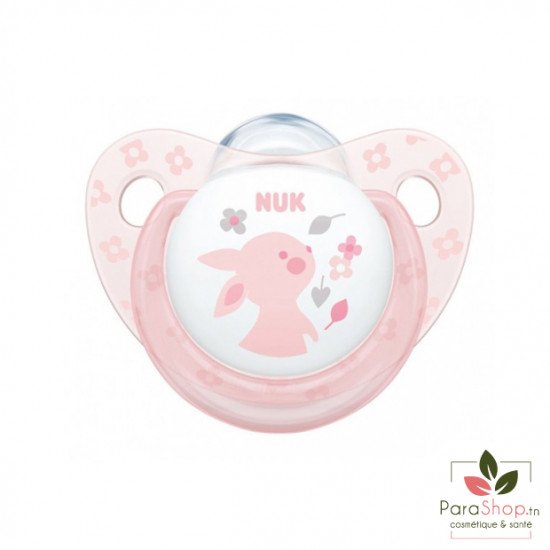 NUK Sucettes baby rose et bleu