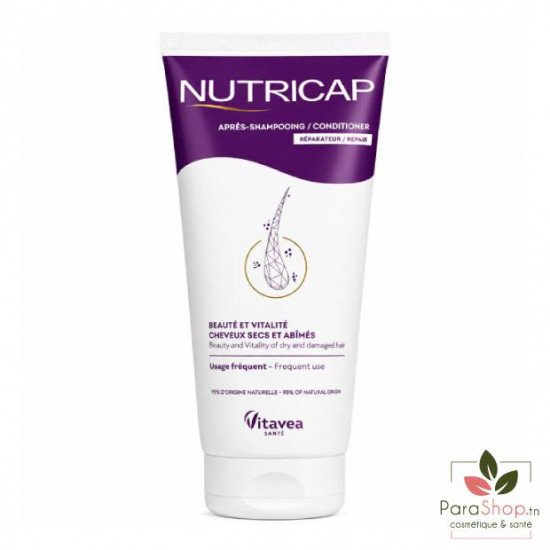 NUTRICAP APRES SHAMPOING REPARATEUR CHEVEUX SECS ABIMES 200ML