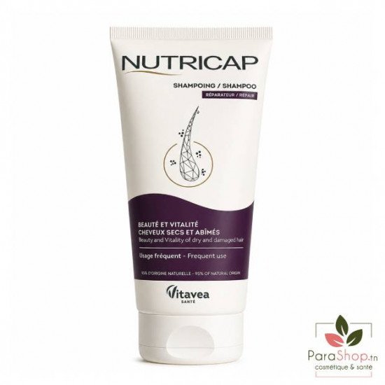 NUTRICAP SHAMPOING REPARATEUR CHEVEUX SECS ABIMES 200ML