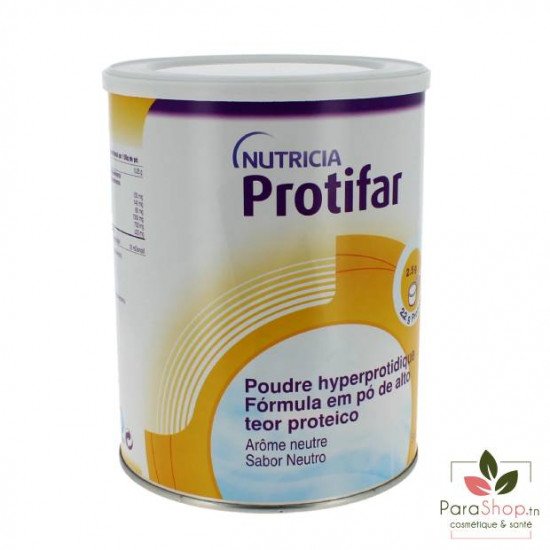 NUTRICIA PROTIFAR PLUS POUDRE HYPERPROTIDIQUE 500GR