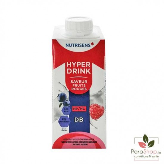Nutrisens Hyperdrink DB Pour Diabetiques Saveur Fruits Rouges 200ML Nutrisens Hyperdrink DB Pour Diabetiques Saveur Fruits Rouges 200ML