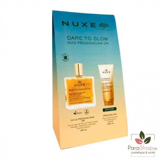 NUXE Coffret DARE TO GLOW Duo Prodigieux OR