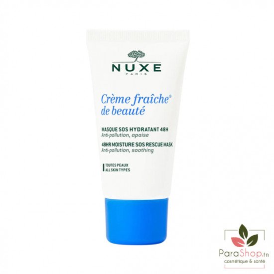 NUXE Crème Fraîche de Beauté Masque SOS Hydratant 50ML