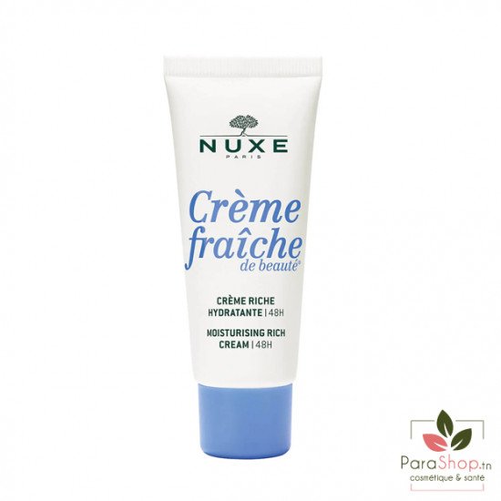 NUXE CREME FRAICHE DE BEAUTE CREME RICHE HYDRATANTE 48H 30ML