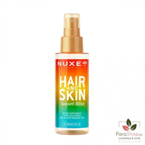 NUXE HAIR AND SKIN Brume parfumante corps et cheveux - Sunset Bliss NUXE HAIR AND SKIN Brume parfumante corps et cheveux - Sunset Bliss