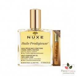 NUXE Huile Prodigieuse 100ML + Roll On 8ML Huile Prodigieuse OR NUXE Huile Prodigieuse 100ML + Roll On 8ML Huile Prodigieuse OR