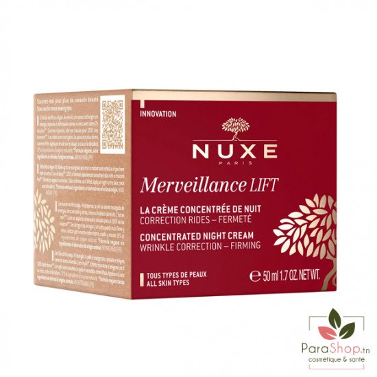 NUXE Merveillance Lift Creme Concentree de Nuit 50ML