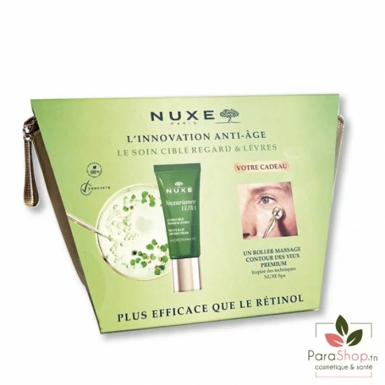 NUXE NUXURIANCE TROUSSE INNOVATION ANTI-AGE LE SOIN CIBLE REGARD ET LEVRES NUXE NUXURIANCE TROUSSE INNOVATION ANTI-AGE LE SOIN CIBLE REGARD ET LEVRES