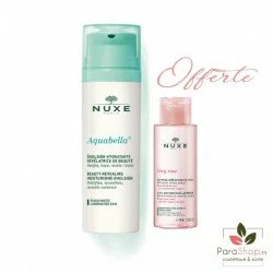 NUXE PACK Aquabella Emulsion Hydratante + VERY ROSE Eau Micellaire 40ML OFFERTE
