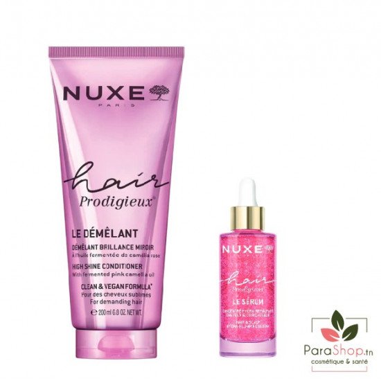 NUXE PACK Hair Prodigieux Le Demelant + Le Serum Concentre NUXE PACK Hair Prodigieux Le Demelant + Le Serum Concentre