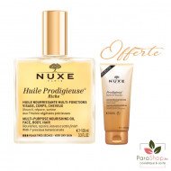 NUXE PACK Huile Prodigieuse 100ML + Prodigieux Huile de Douche OFFERTE NUXE PACK Huile Prodigieuse 100ML + Prodigieux Huile de Douche OFFERTE
