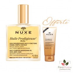 NUXE PACK Huile Prodigieuse 100ML + Prodigieux Huile de Douche OFFERTE NUXE PACK Huile Prodigieuse 100ML + Prodigieux Huile de Douche OFFERTE